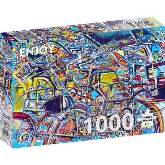 Puzzle Enjoy Tensiones de Curva de 1000 Piezas Puzzle Enjoy Tensiones de Curva de 1000 Piezas