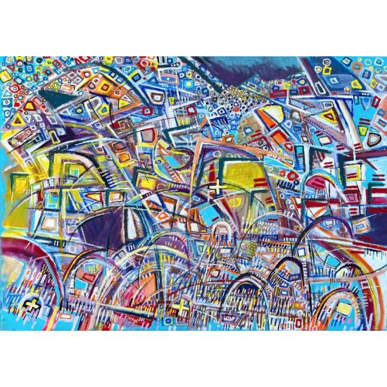 Puzzle Enjoy Tensiones de Curva de 1000 Piezas Puzzle Enjoy Tensiones de Curva de 1000 Piezas