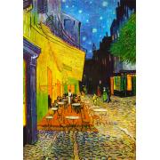 Puzzle Enjoy Terraza de Café por la Noche de 1000 Pzs