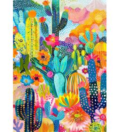 Puzzle Enjoy Tierra De Cactus de 1000 Piezas