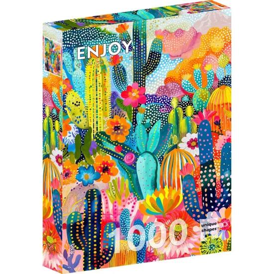 Puzzle Enjoy Tierra De Cactus de 1000 Piezas