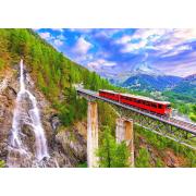 Puzzle Enjoy Tren De Gornergrat, Zermatt de 1000 Piezas
