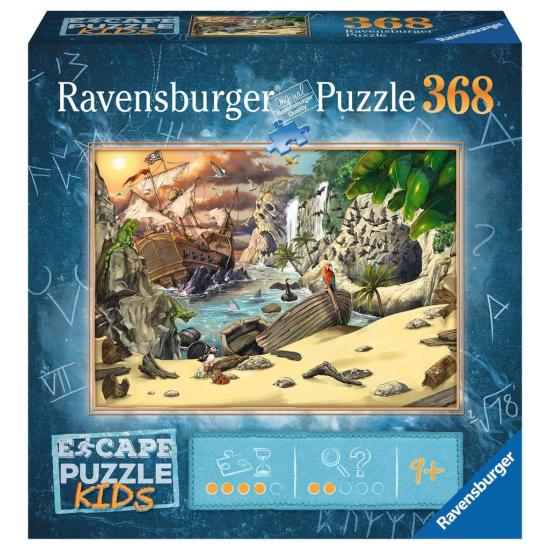 Puzzle Escape Kids Ravensburger Piratas de 368 Piezas Puzzle Escape Kids Ravensburger Piratas de 368 Piezas