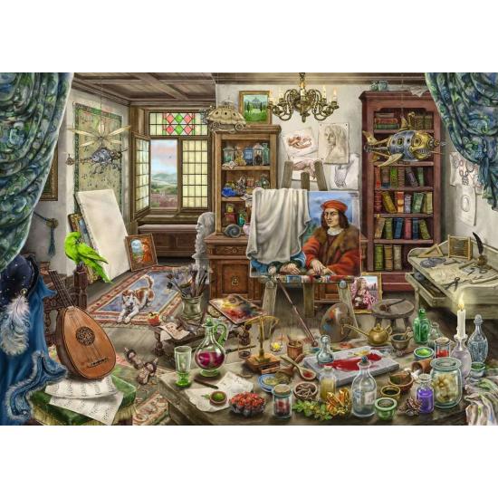 Puzzle Escape Ravensburger El Estudio del Artista de 759 Piezas