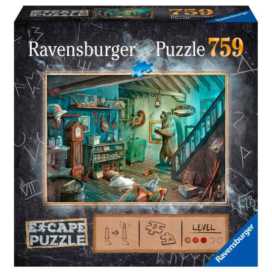 Puzzle Escape Ravensburger En la Cámara de los Horrores de 759 Puzzle Escape Ravensburger En la Cámara de los Horrores de 759