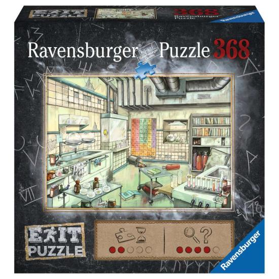 Puzzle Escape Ravensburger Escapar del Laboratorio de 368 Pieza