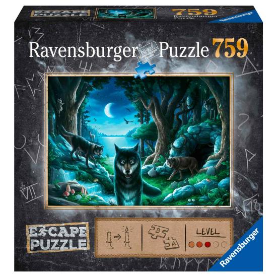 Puzzle Escape Ravensburger La Manada de Lobos de 759 Piezas Puzzle Escape Ravensburger La Manada de Lobos de 759 Piezas