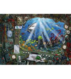 Puzzle Escape Ravensburger Submarino de 759 Piezas