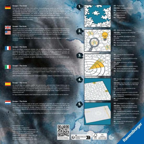 Puzzle Escape Ravensburger The Circle in Paris de 919 Piezas Puzzle Escape Ravensburger The Circle in Paris de 919 Piezas