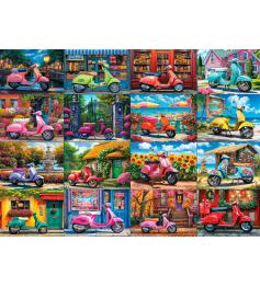 Puzzle Eurographics 16 Scooters de 1000 Piezas
