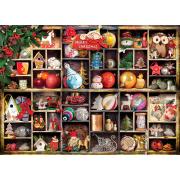 Puzzle Eurographics Adornos de Navidad de 1000 Piezas