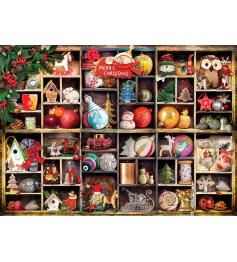 Puzzle Eurographics Adornos de Navidad de 1000 Piezas