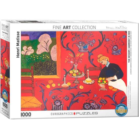 Puzzle Eurographics Armonía en Rojo de 1000 Piezas Puzzle Eurographics Armonía en Rojo de 1000 Piezas