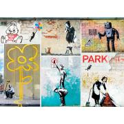 Puzzle Eurographics Arte Callejero de Banksy de 1000 Piezas