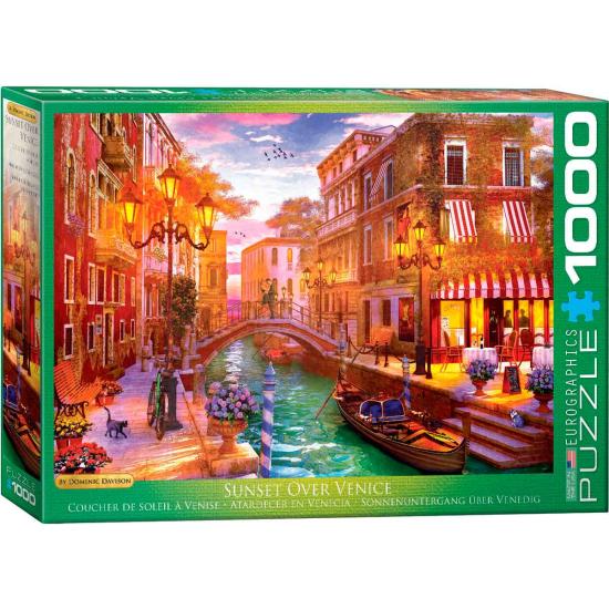 Puzzle Eurographics Atardecer en Venecia de 1000 Piezas