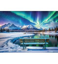 Puzzle Eurographics Aurora Boreal Del Yukón 1000 Piezas