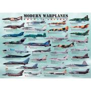 Puzzle Eurographics Aviones de Guerra Modernos de 1000 Piezas