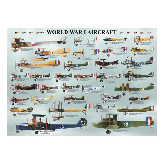 Puzzle Eurographics Aviones de la Primera Guerra Mundial de 100