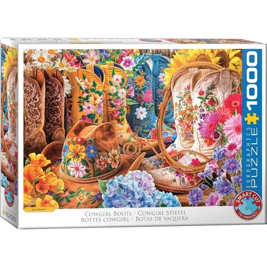 Puzzle Eurographics Botas de Vaquera de 1000 Piezas