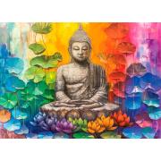 Puzzle Eurographics Buda Colorido de 1000 Piezas