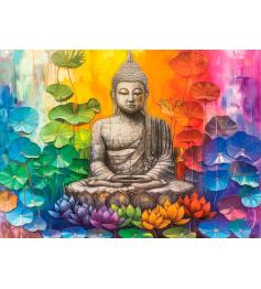 Puzzle Eurographics Buda Colorido de 1000 Piezas