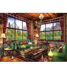 Puzzle Eurographics Cabaña Acogedora de 1000 Piezas
