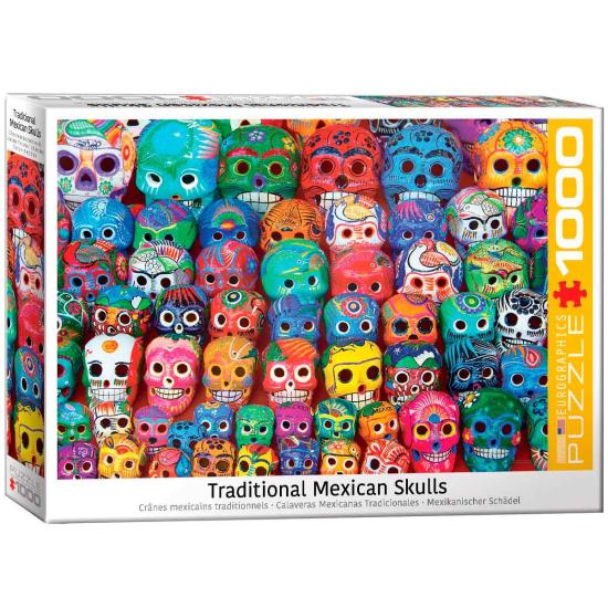 Puzzle Eurographics Calaveras Mexicanas Tradicionales, 1000 Pie Puzzle Eurographics Calaveras Mexicanas Tradicionales, 1000 Pie