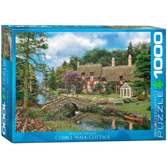 Puzzle Eurographics Camino de Piedras hasta Cabaña 1000 Piezas