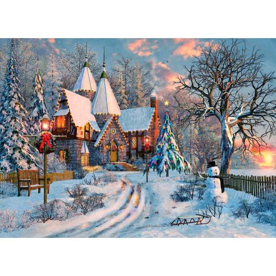 Puzzle Eurographics Casa de Campo en Navidad de 1000 Piezas Puzzle Eurographics Casa de Campo en Navidad de 1000 Piezas