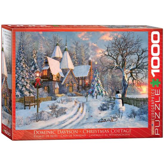 Puzzle Eurographics Casa de Campo en Navidad de 1000 Piezas Puzzle Eurographics Casa de Campo en Navidad de 1000 Piezas