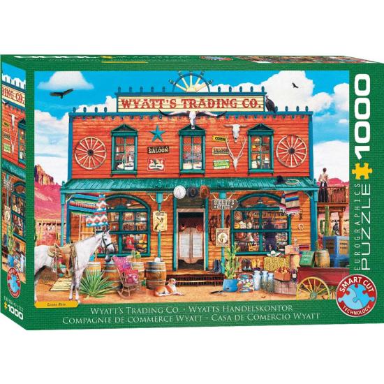 Puzzle Eurographics Casa de Comercio Wyatt de 1000 Piezas