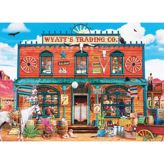 Puzzle Eurographics Casa de Comercio Wyatt de 1000 Piezas