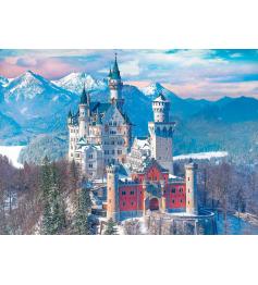 Puzzle Eurographics Castillo de Neuschwanstein en Invierno de 1