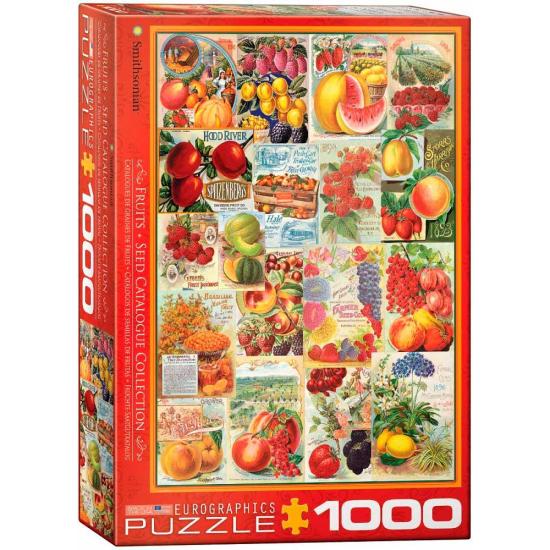 Puzzle Eurographics Catálogos de Semillas de Frutas de 1000 Pza