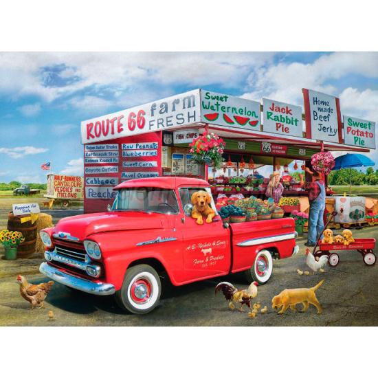 Puzzle Eurographics Chevrolet Apache-Giordano 1959 de 1000 Pzs Puzzle Eurographics Chevrolet Apache-Giordano 1959 de 1000 Pzs