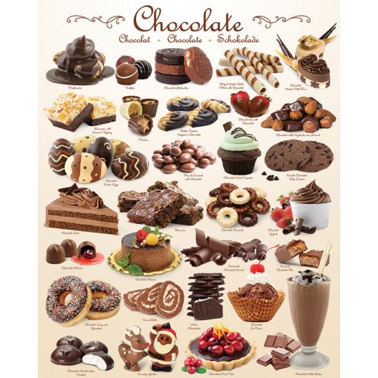 Puzzle Eurographics Chocolates de 1000 Piezas