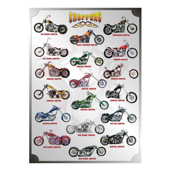 Puzzle Eurographics Choppers de 1000 Piezas