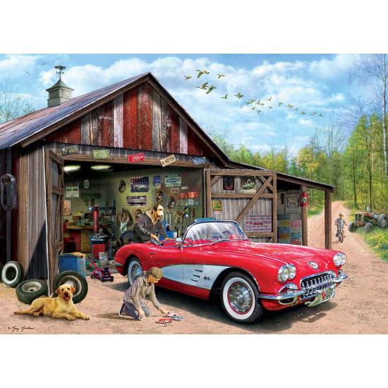 Puzzle Eurographics Coche Covette 1959 de 1000 Piezas Puzzle Eurographics Coche Covette 1959 de 1000 Piezas