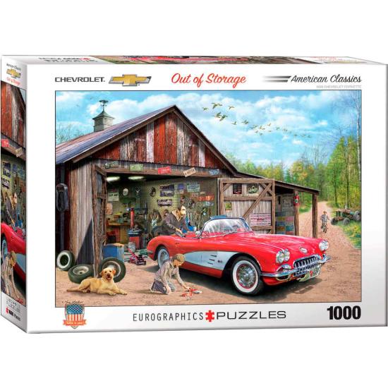 Puzzle Eurographics Coche Covette 1959 de 1000 Piezas Puzzle Eurographics Coche Covette 1959 de 1000 Piezas