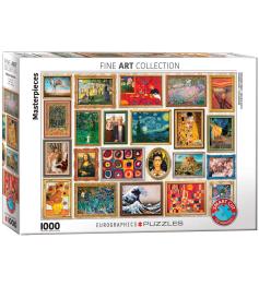 Puzzle Eurographics Colección de Obras Maestras de 1000 Pzs