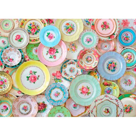 Puzzle Eurographics Colección de Platos de 1000 Piezas