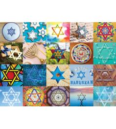 Puzzle Eurographics Collage De La Estrella De David 1000 Piezas