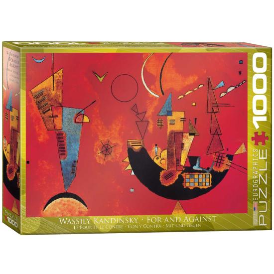 Puzzle Eurographics Con y Contra de 1000 Piezas