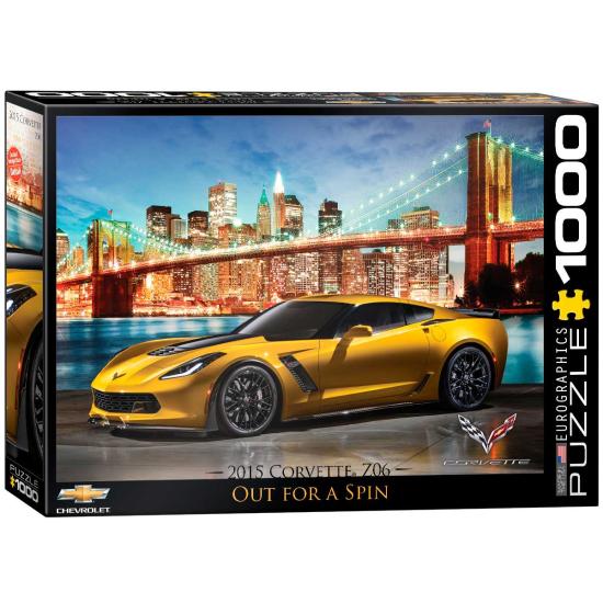 Puzzle Eurographics Corvette Z06 de 1000 Piezas