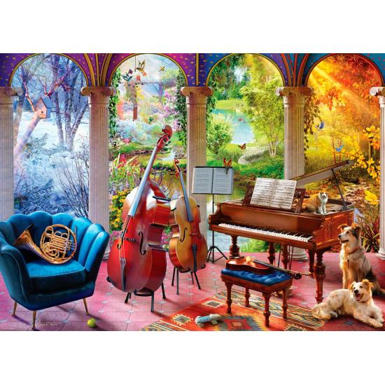 Puzzle Eurographics Cuatro Estaciones de 1000 Piezas