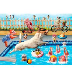 Puzzle Eurographics Día de la Piscina Loca XXL 500 Piezas