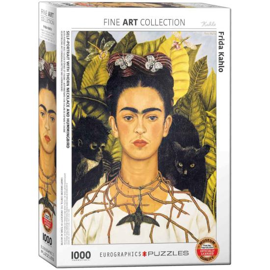 Puzzle Eurographics Autorretrato con Collar de Espinas, 1000 Pz Puzzle Eurographics Autorretrato con Collar de Espinas, 1000 Pz