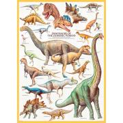 Puzzle Eurographics Dinosaurios del Jurásico de 1000 Piezas