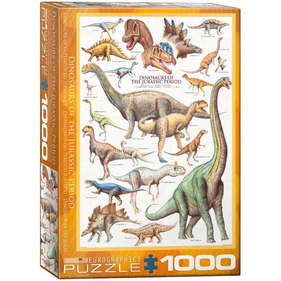 Puzzle Eurographics Dinosaurios del Jurásico de 1000 Piezas Puzzle Eurographics Dinosaurios del Jurásico de 1000 Piezas
