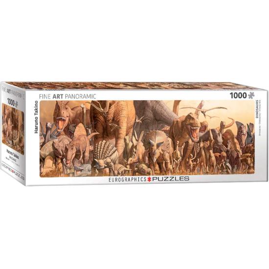 Puzzle Eurographics Dinosaurios de 1000 Piezas